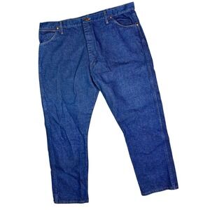 Wrangler 13MWZPW  Mens 42x30 Blue Cowboy Cut Denim Jeans